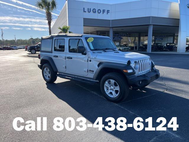 used 2022 Jeep Wrangler Unlimited car, priced at $29,318