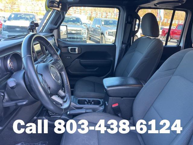 used 2022 Jeep Wrangler Unlimited car, priced at $29,117