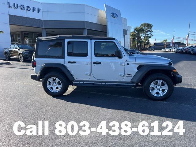 used 2022 Jeep Wrangler Unlimited car, priced at $29,117