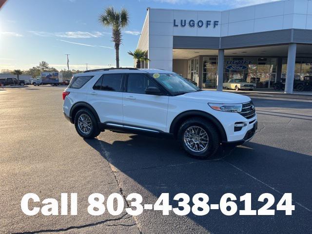 used 2021 Ford Explorer car, priced at $19,999