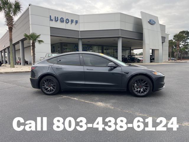 used 2025 Tesla Model 3 car, priced at $35,104