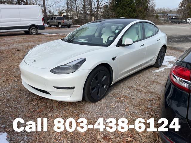 used 2022 Tesla Model 3 car, priced at $24,961
