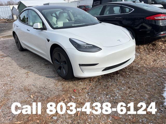 used 2022 Tesla Model 3 car, priced at $24,961