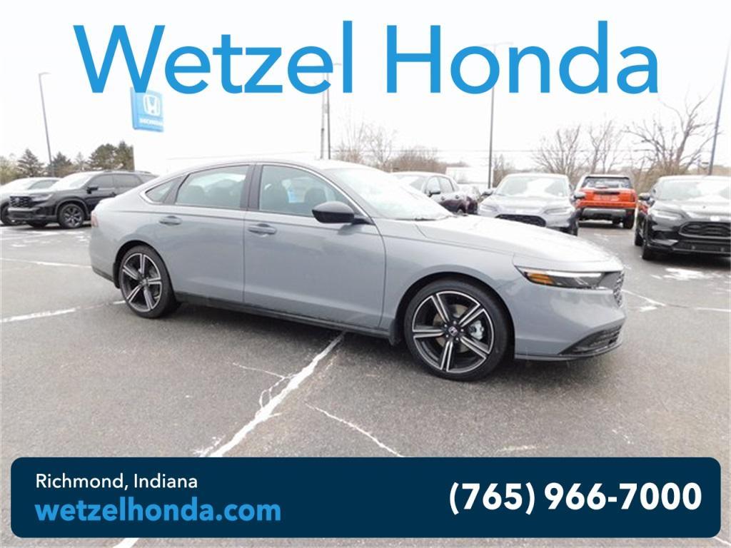 new 2025 Honda Accord Hybrid car, priced at $33,125