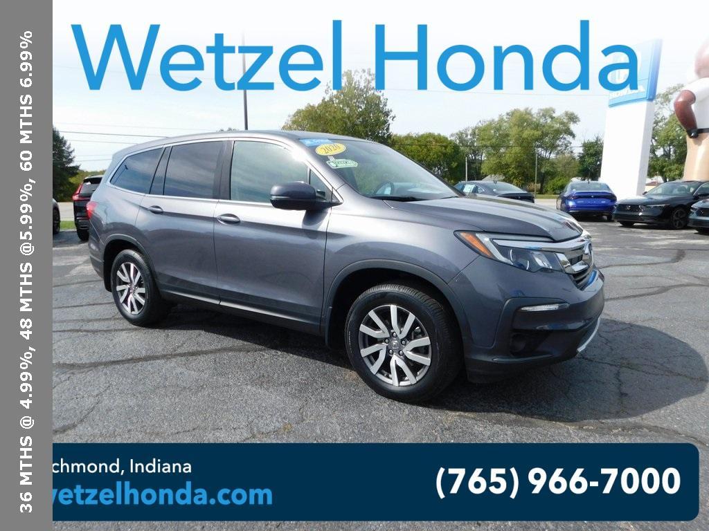 2020 Modern Steel Metallic Honda Pilot