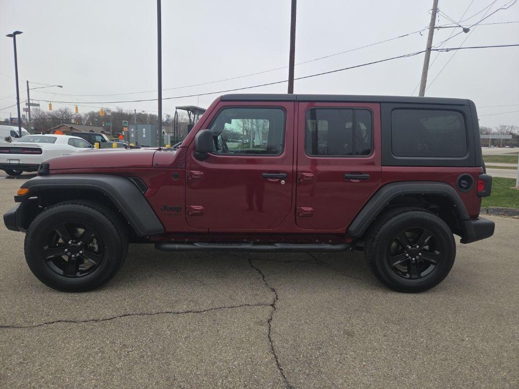 used 2022 Jeep Wrangler Unlimited car, priced at $26,250