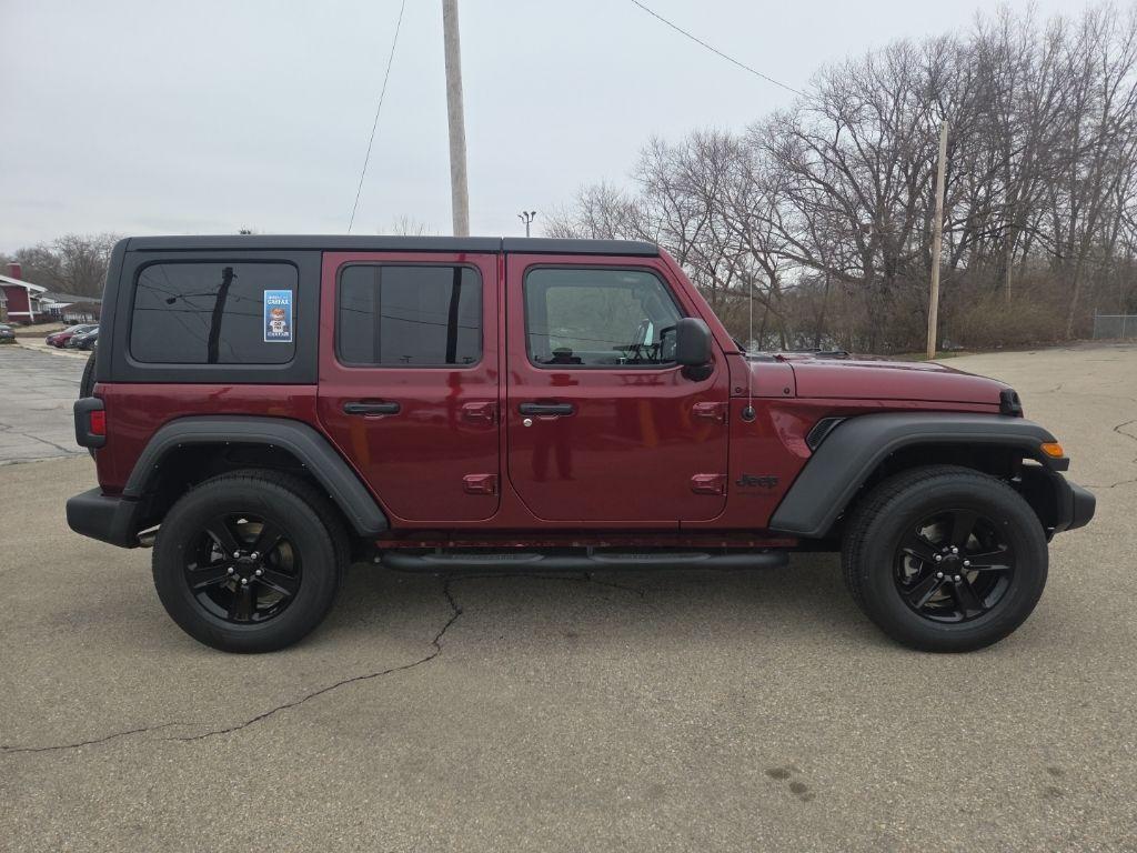 used 2022 Jeep Wrangler Unlimited car, priced at $26,250