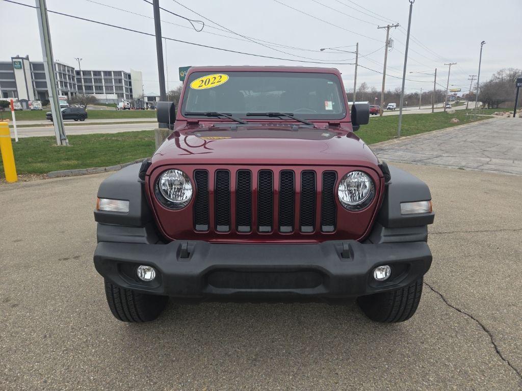 used 2022 Jeep Wrangler Unlimited car, priced at $26,250