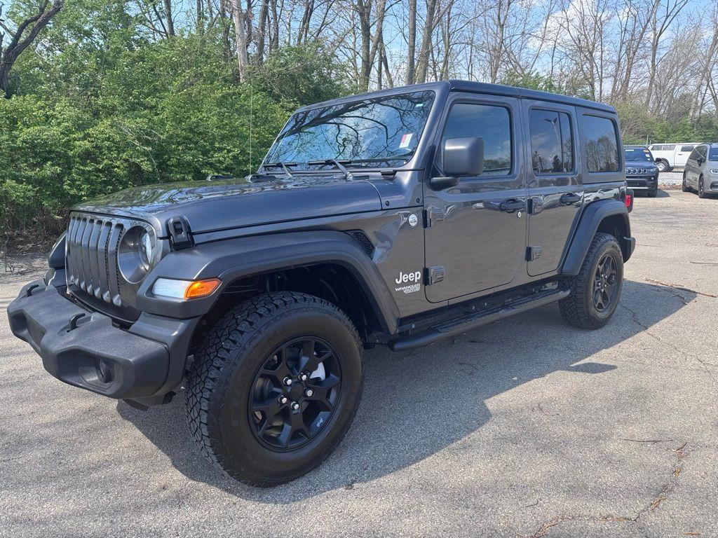 used 2019 Jeep Wrangler Unlimited car, priced at $22,624