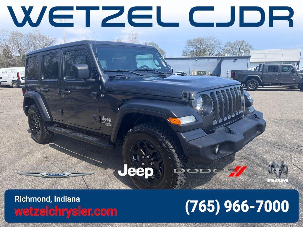 used 2019 Jeep Wrangler Unlimited car, priced at $22,624
