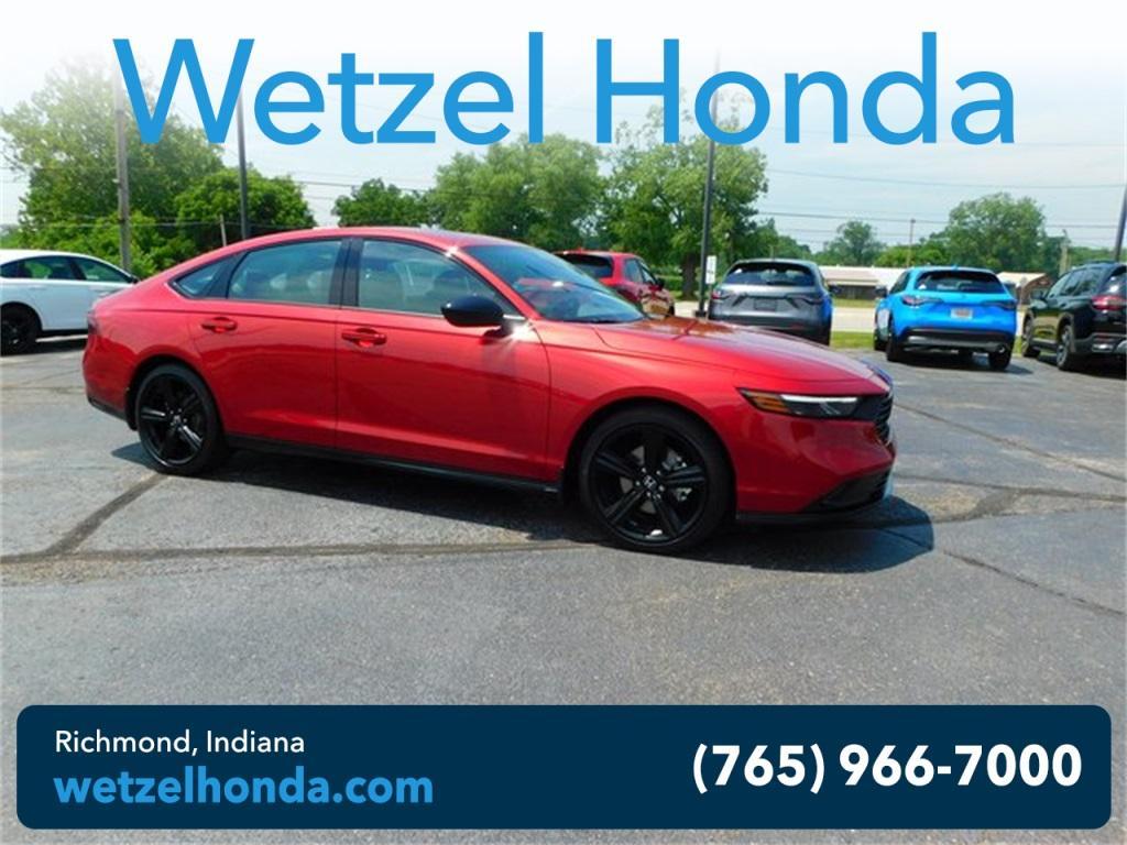 new 2025 Honda Accord Hybrid car, priced at $35,980