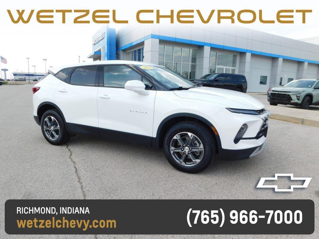 used 2025 Chevrolet Blazer car, priced at $29,995