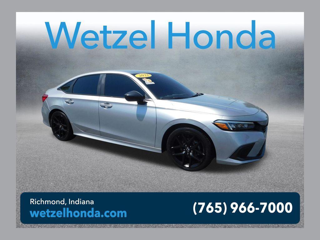 used 2022 Honda Civic car, priced at $24,985