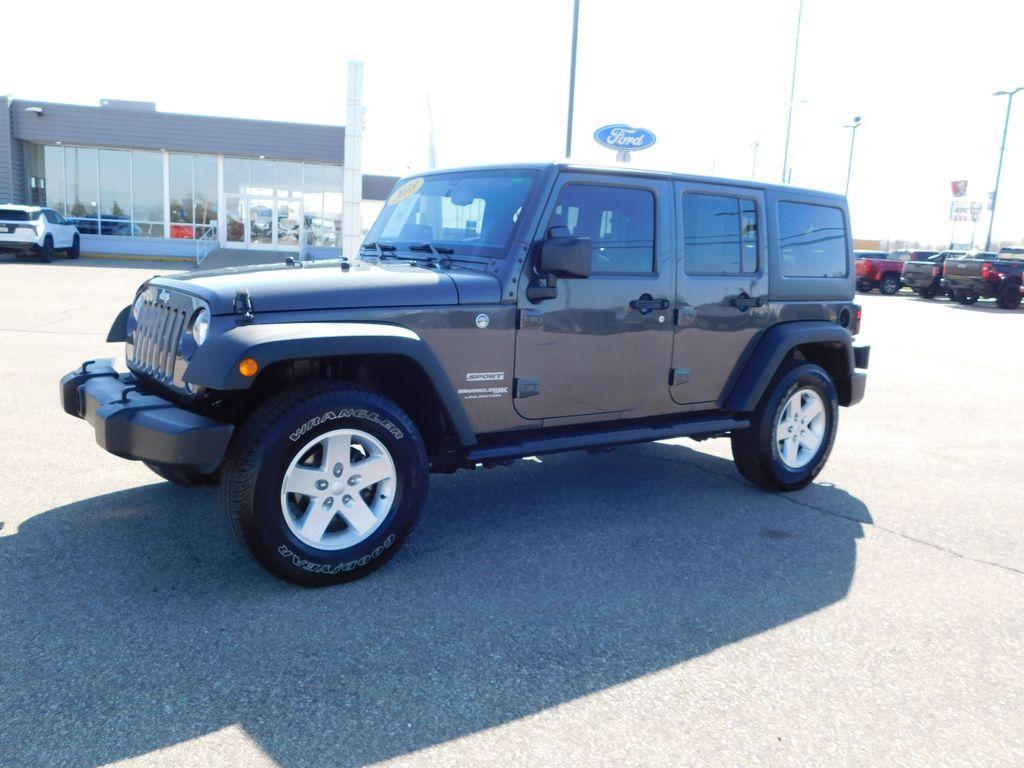 used 2018 Jeep Wrangler JK Unlimited car, priced at $15,990