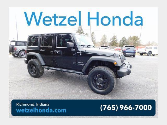 used 2017 Jeep Wrangler Unlimited car, priced at $17,990