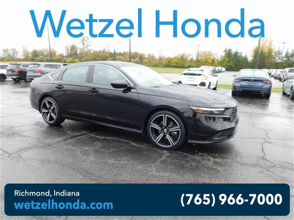 used 2024 Honda Accord Hybrid car, priced at $26,250