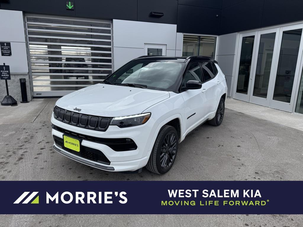 used 2022 Jeep Compass car, priced at $23,999