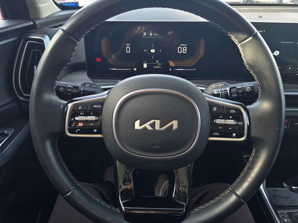 used 2025 Kia Sorento car, priced at $35,298