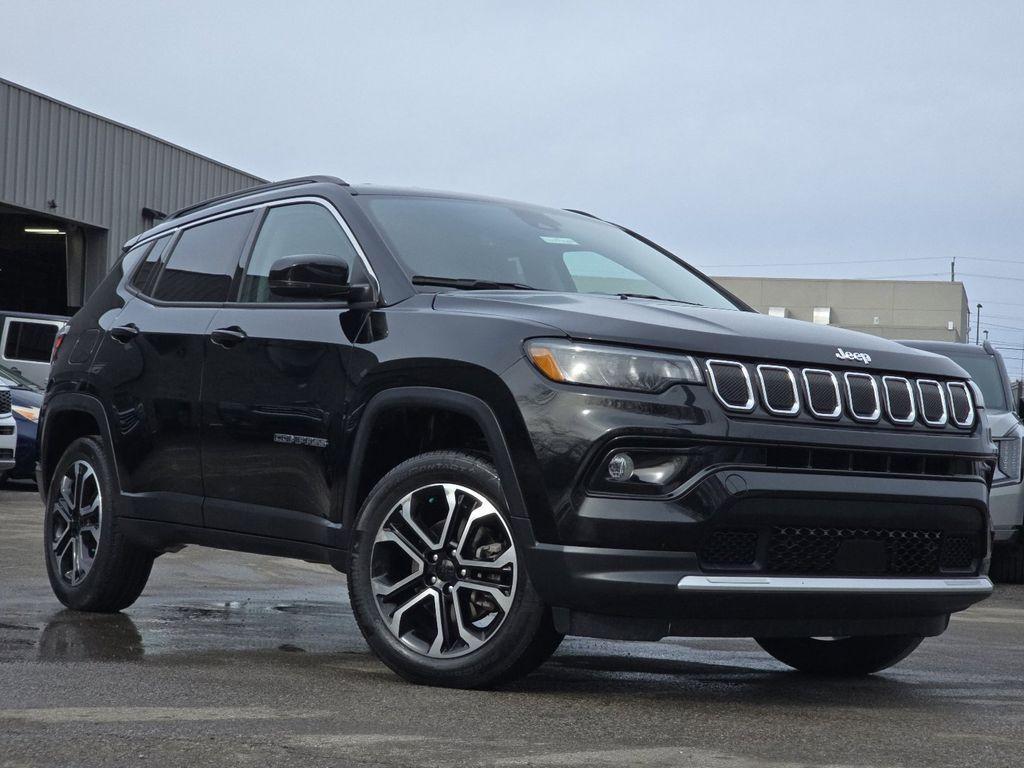 used 2022 Jeep Compass car, priced at $21,573