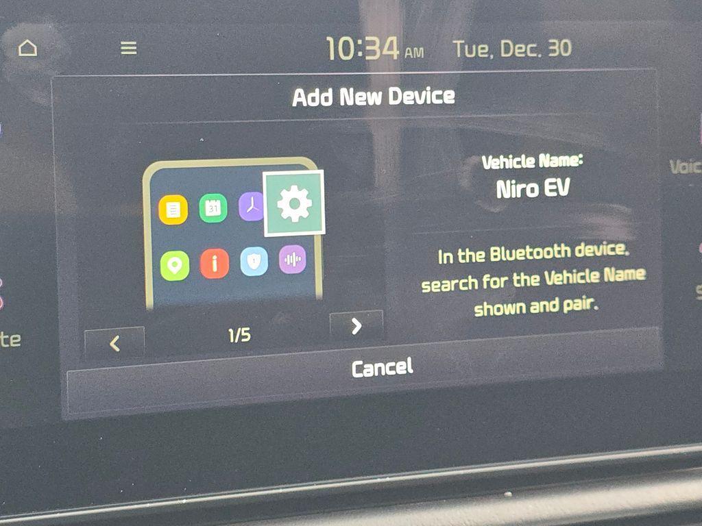 new 2025 Kia Niro EV car, priced at $34,147