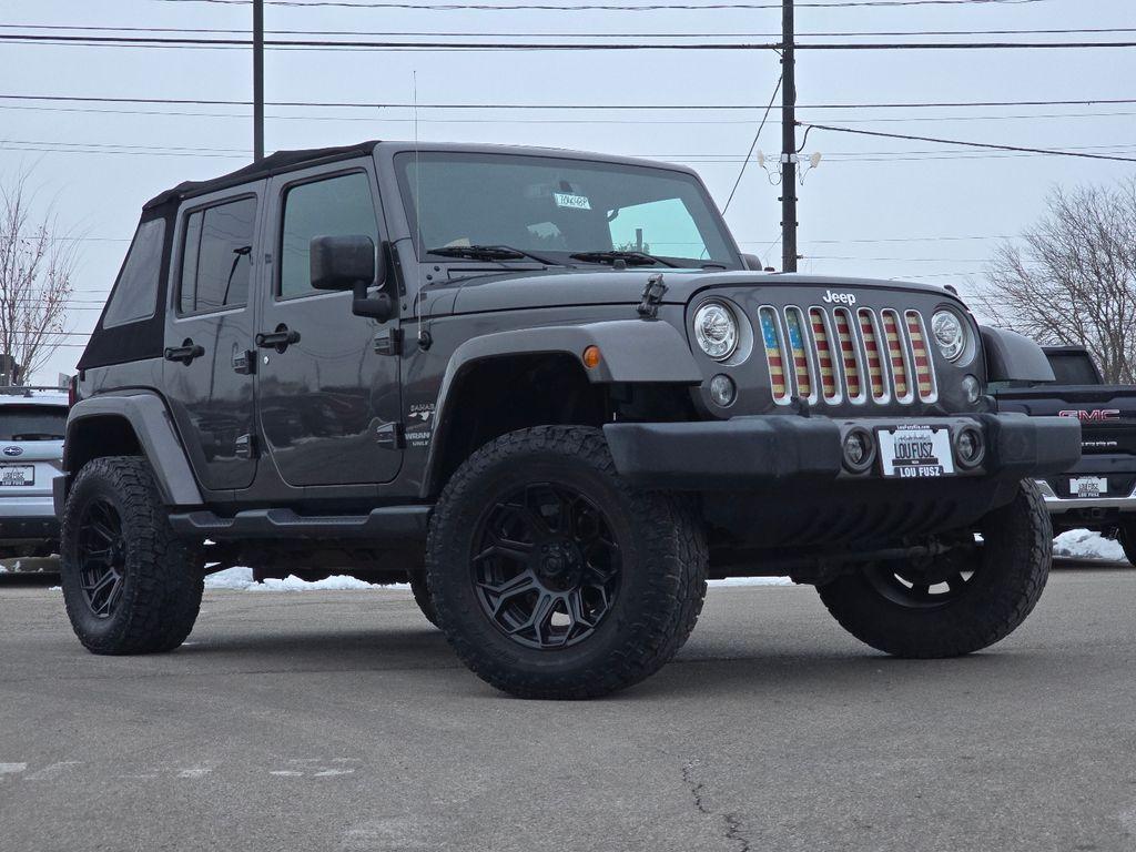 used 2017 Jeep Wrangler Unlimited car, priced at $19,980
