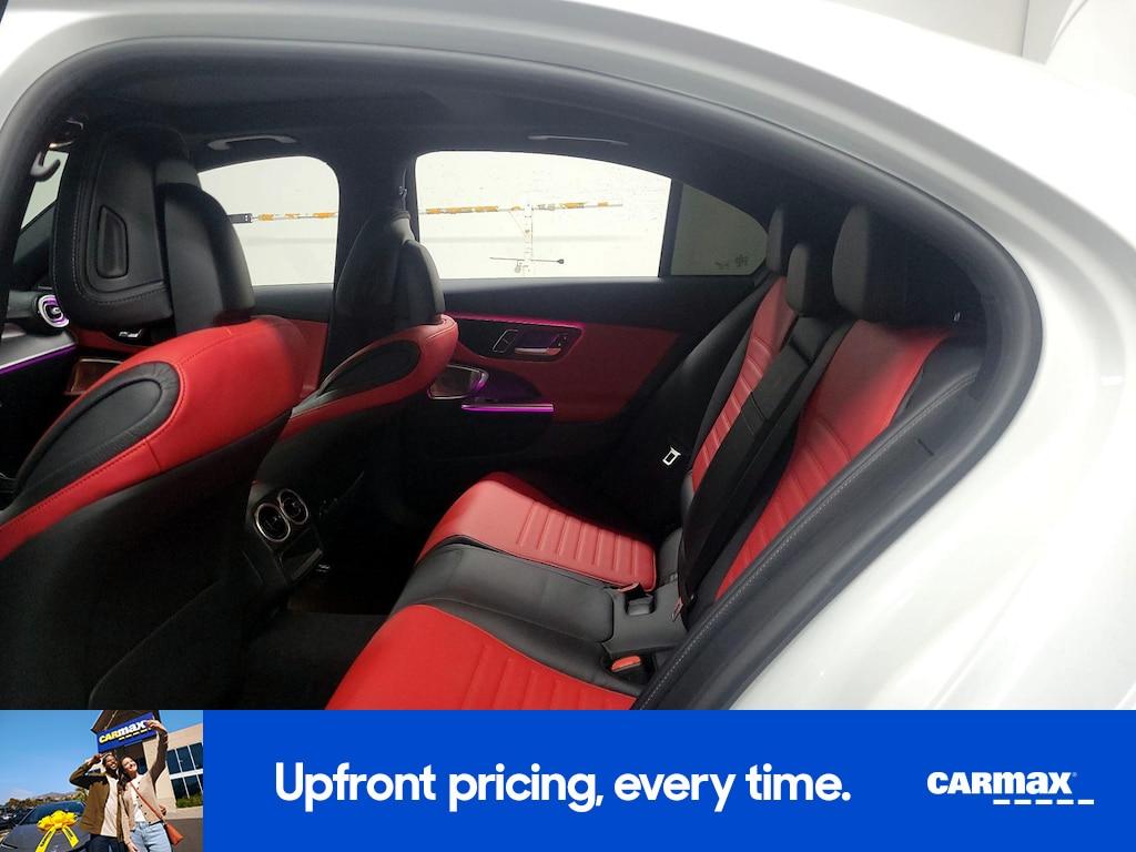used 2022 Mercedes-Benz C-Class car, priced at $35,998