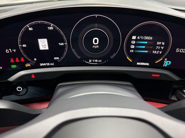 used 2022 Porsche Taycan car, priced at $60,475