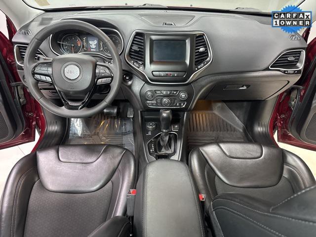 used 2021 Jeep Cherokee car, priced at $19,443