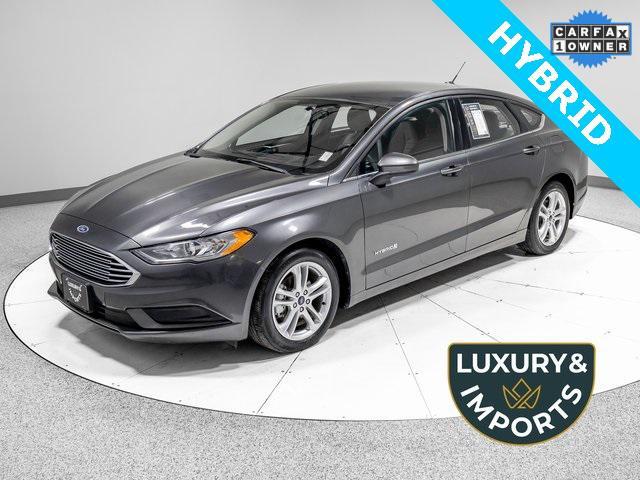 used 2018 Ford Fusion Hybrid car, priced at $15,773