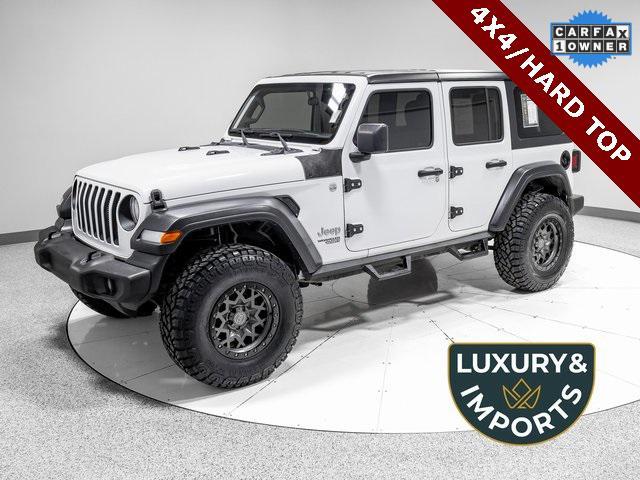 used 2018 Jeep Wrangler Unlimited car, priced at $18,985