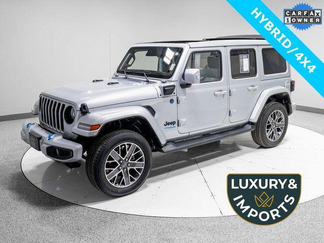 used 2022 Jeep Wrangler Unlimited 4xe car, priced at $32,704