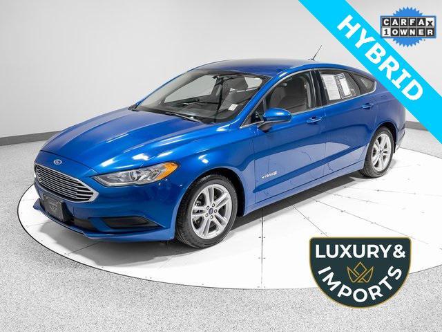 used 2018 Ford Fusion Hybrid car, priced at $15,430
