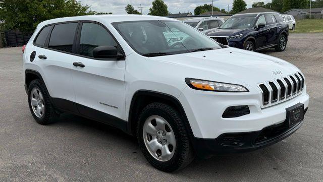 used 2017 Jeep Cherokee car, priced at $15,252