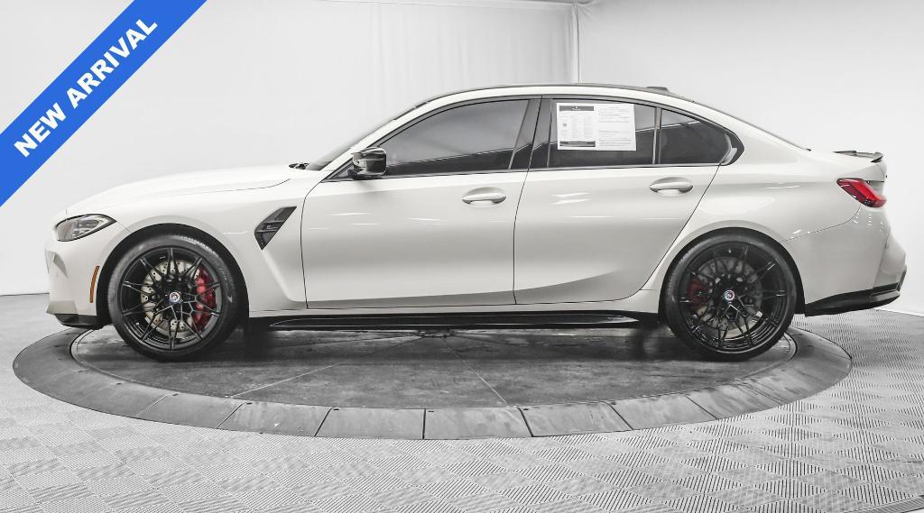 used 2023 BMW M3 car, priced at $84,599