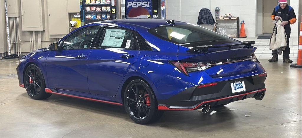 new 2025 Hyundai ELANTRA N car, priced at $32,655