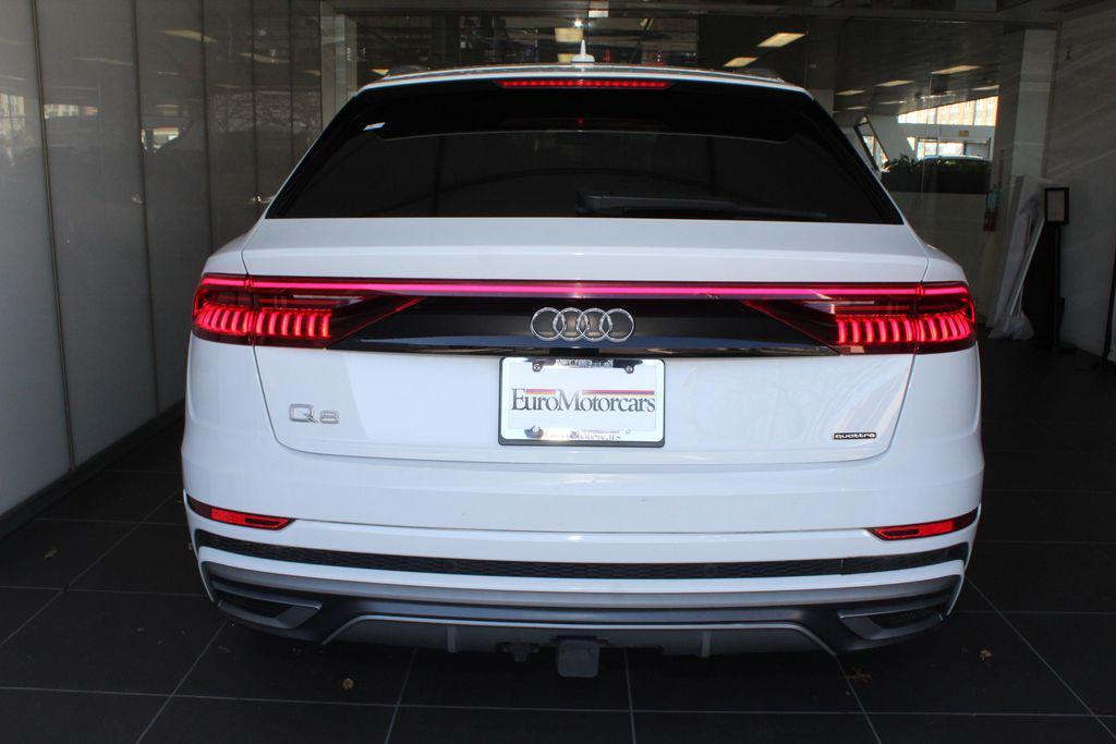 used 2022 Audi Q8 car, priced at $39,500