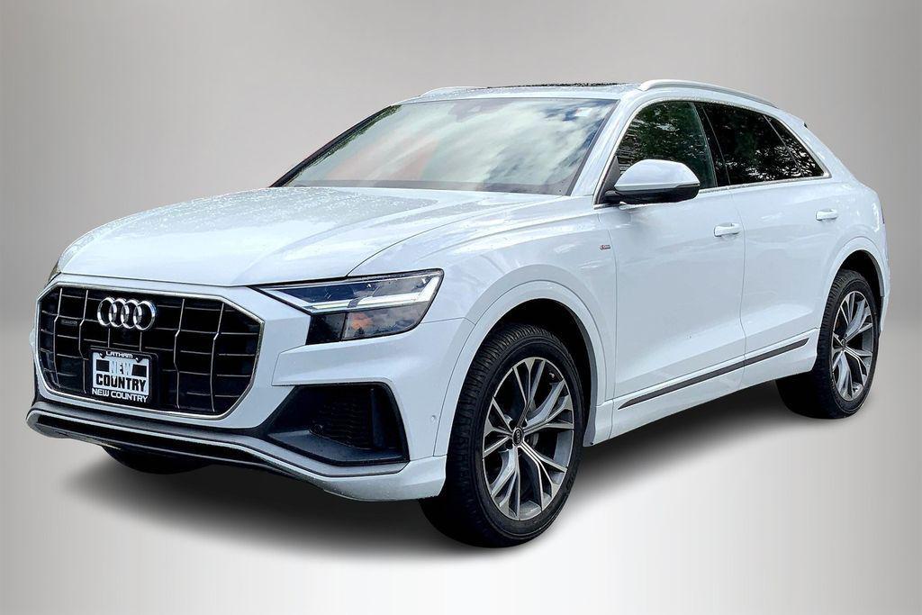 used 2021 Audi Q8 car, priced at $37,332