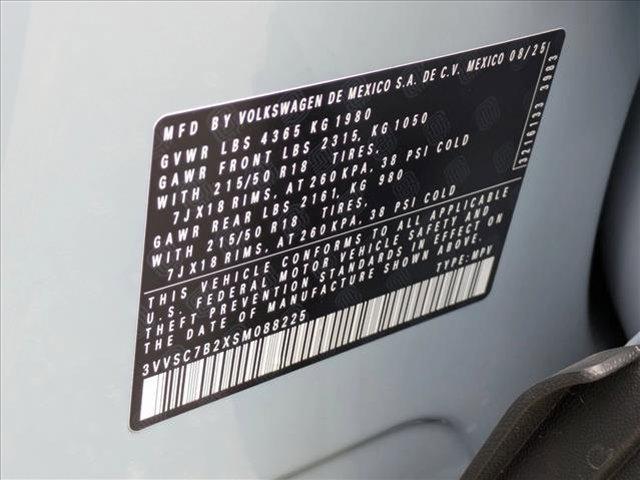 new 2025 Volkswagen Taos car, priced at $26,871