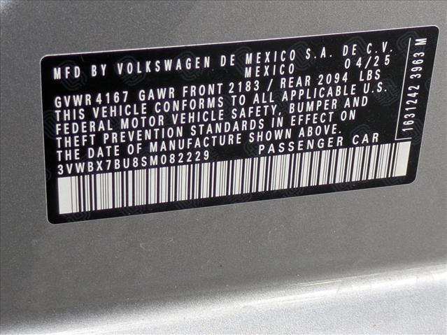 new 2025 Volkswagen Jetta car, priced at $25,124