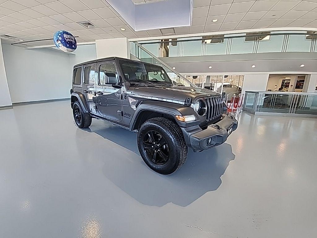 used 2021 Jeep Wrangler Unlimited car, priced at $20,364