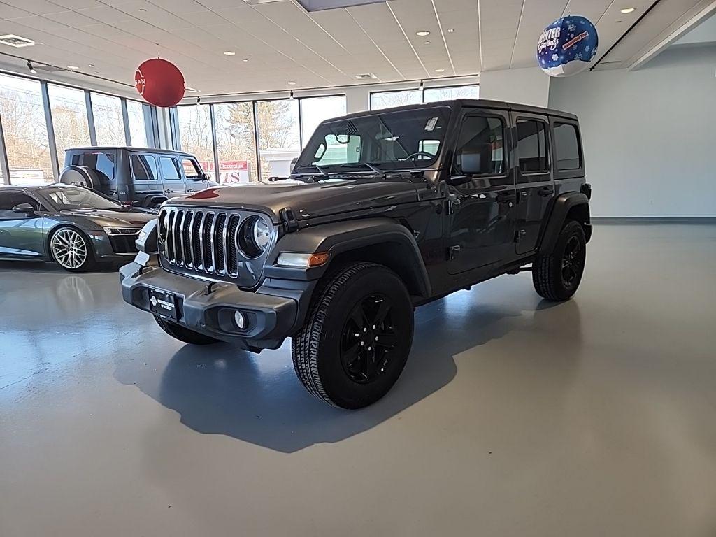 used 2021 Jeep Wrangler Unlimited car, priced at $20,364