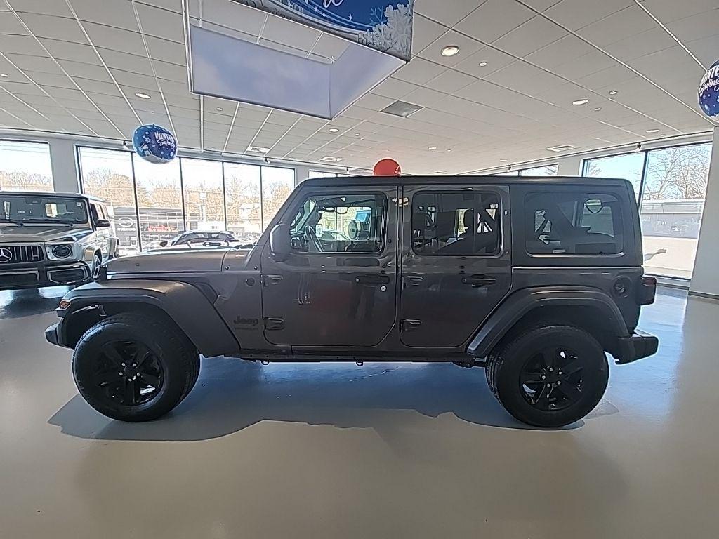 used 2021 Jeep Wrangler Unlimited car, priced at $20,364