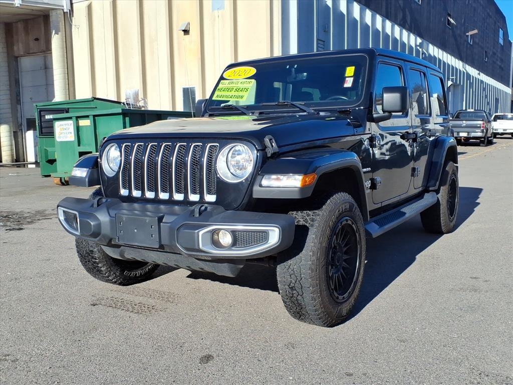 used 2020 Jeep Wrangler Unlimited car, priced at $21,673