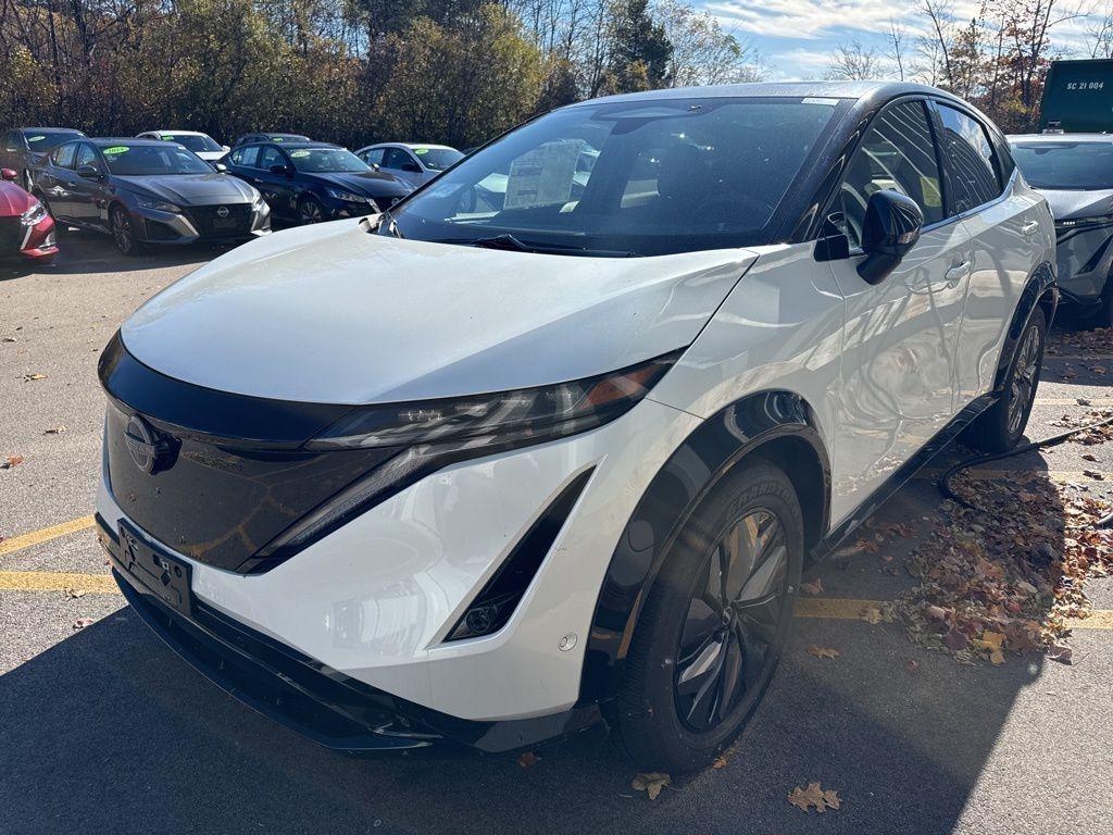 new 2025 Nissan ARIYA car, priced at $55,000