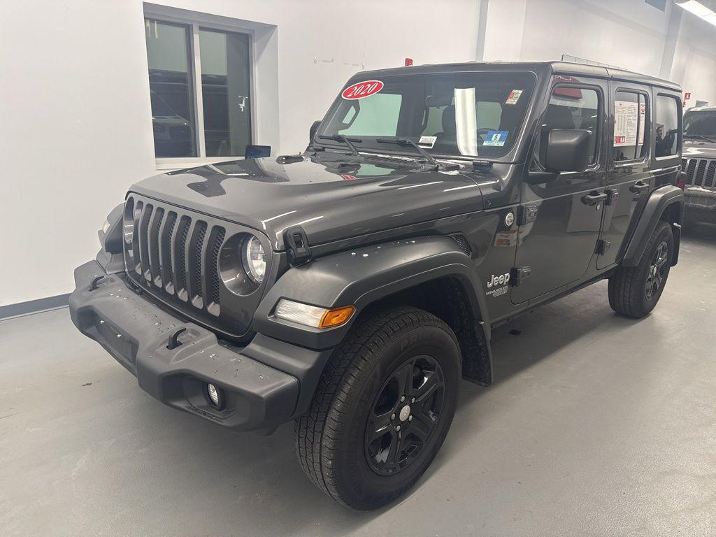 used 2020 Jeep Wrangler Unlimited car, priced at $22,188