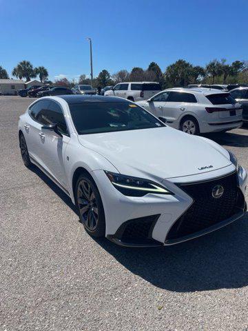 used 2023 Lexus LS 500 car, priced at $74,888