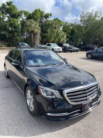 used 2018 Mercedes-Benz S-Class car, priced at $31,425