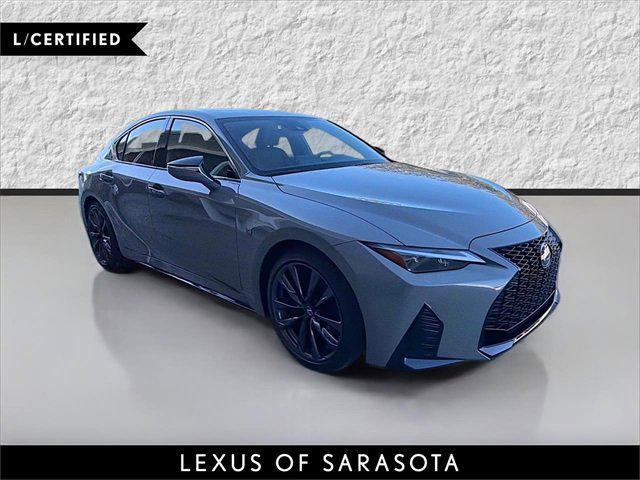 used 2025 Lexus IS 350 car, priced at $45,570