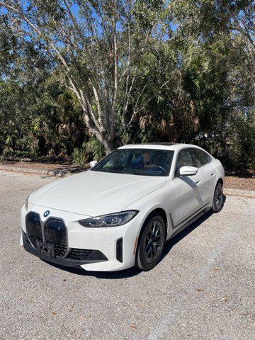 used 2023 BMW i4 Gran Coupe car, priced at $28,496