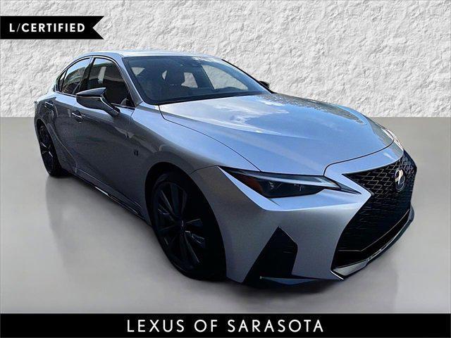 used 2025 Lexus IS 350 car, priced at $42,884